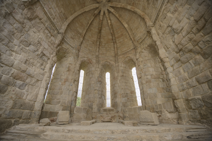 Capilla mayor de la iglesia del monasterio de Valdeiglesias 